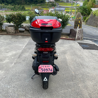 スズキ アドレス110 自賠責2022年6月 グリップヒーター GIVIボックス付き