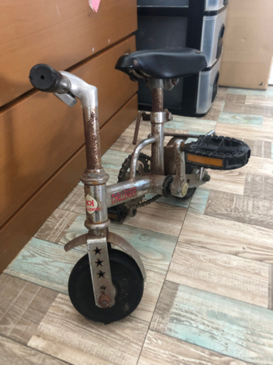 珍しい小さな自転車