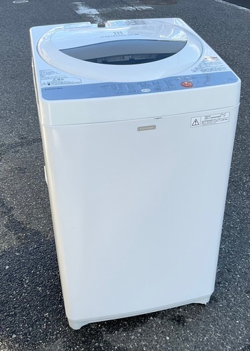【RKGSE-591】特価！東芝/5kg/全自動洗濯機/AW-5GC3/中古/2016年製/当社より近隣地域無料配達
