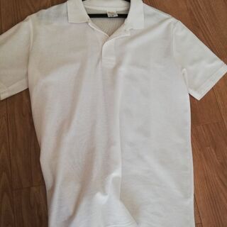 白ポロシャツ(中古)×2枚