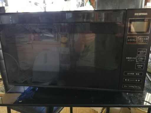 2020年製 アイリスオーヤマ　縦開き　電子レンジ