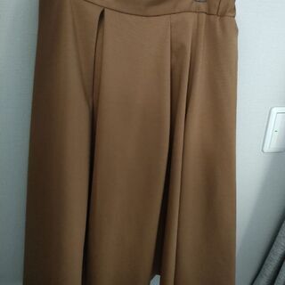GU スカート キャメル XL