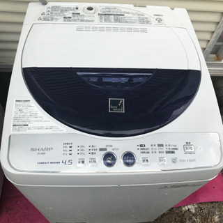 【ネット決済】せんちゃん専用‼️洗濯機　SHARP ES−45E...