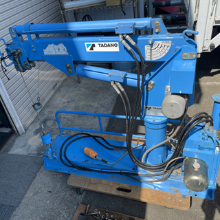 福岡市配送可 タダノ 12V ゼロハン70 クレーン 490kg リモコン付き 小型クレーン ユニック車 保証書付き