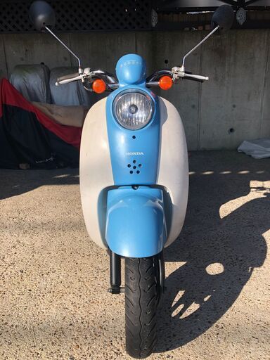 原付　HONDA　SCOOPY（スカイブルー＆ホワイト）型式BA-AF55