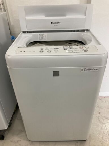 ★中古品 Panasonic パナソニック 5.0kg洗い 洗濯機 NA-F50ME4 2017年製◎