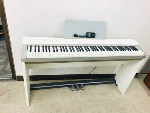 取引場所　南観音　K 2109-416 電子ピアノ　カシオ/CASIO PX-130WE ホワイト