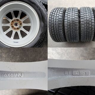 T.R.G　16インチスタッドレスセット 215/60R16 2014年製
