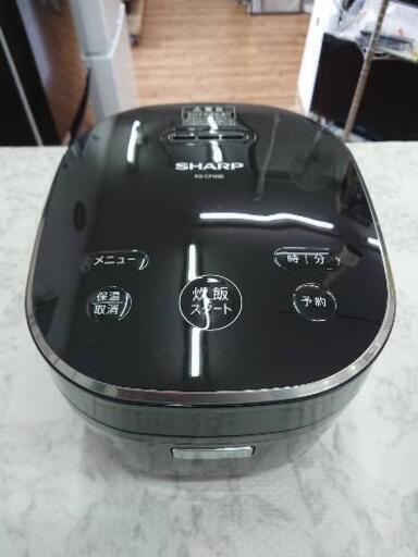 炊飯器 シャープ 2020年製 KS-CF05B-B 自社配送時代引き可※現金、クレジット、スマホ決済対応※【3ヶ月保証★送料に設置込】