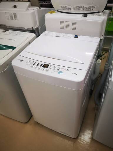 ２０２１年製　高年式の洗濯機