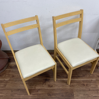椅子　2脚セット　木製