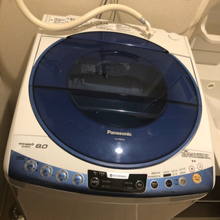 パナソニック 洗濯機 2014年製 NA-FS80H6 不具合有り