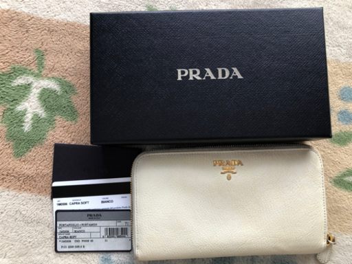 値下げ☆PRADA 長財布　サフィアーノ