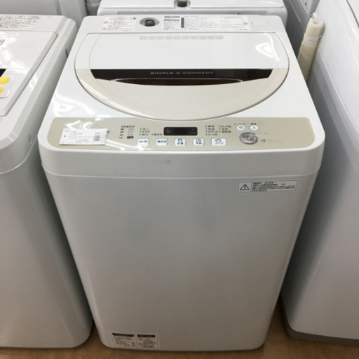 【トレファク摂津店 】SHARP【シャープ】の2016年製全自動洗濯機が入荷致しました！