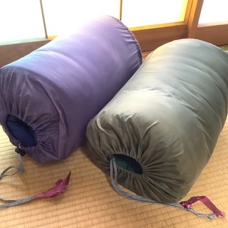 キャンプ用寝袋 大人サイズ 2個セット