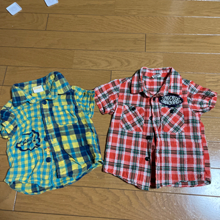 【ネット決済】チェックシャツ2枚