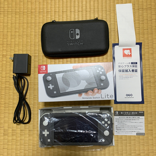 Nintendo Switch Liteグレー＆ケースセット