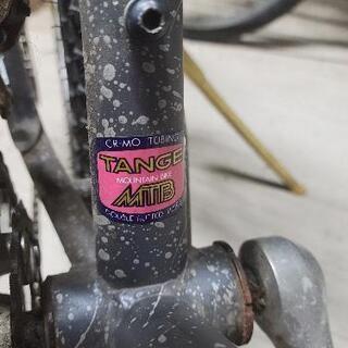 マウンテンバイク　車庫で保管