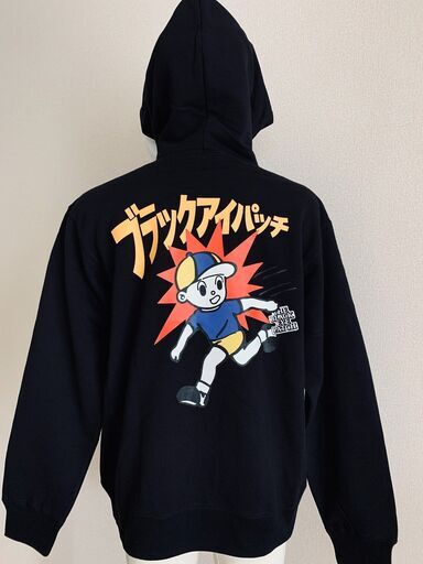 メンズ Black Eye Patch CHILDREN AT PLAY HOODIE