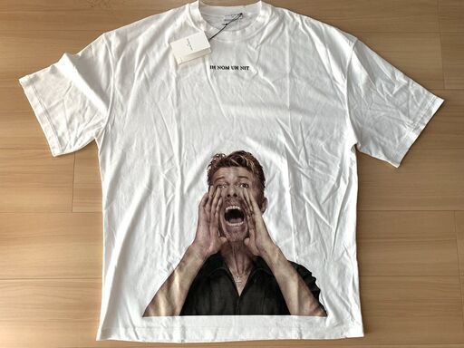 IH NOM UH NIT Devid Bowie Tee ホワイト