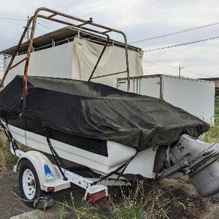 シーレイ 船内外機 ボート 中古 専用トレーラ 各種書類有