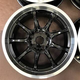 T09200923 軽量!! RAYS 18x8.5J 114.3/5h +50 グラムライツ gram 