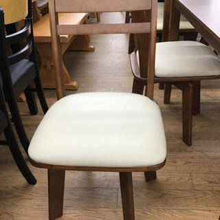 KI-161【ご来店頂ける方限定】回転イス ダイニング5点セット