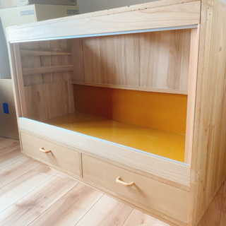 処分価格　大型　爬虫類・小動物ケージ　　収納付き 処分価格 大型 爬虫類・小動物ケージ 収納付き