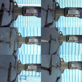 ブリヂストン V-STEEL MIX　M890　215/70R17.5 123/121J　6本　ほぼ10分溝1本と6～7分溝5本