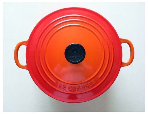1000円値避けました！　10月3日(日)22:00 終了　Le Creuset 　ル・クルーゼ　22cm 両手鍋