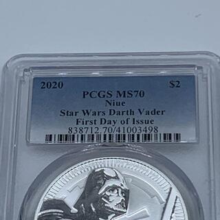 最高鑑定！MS70】2020 ニウエ 銀貨 Star Wars 15