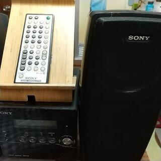 SONY　コンポ　CD　MD　カセットテープ　稼働品　ジャンク