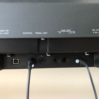 ヤマハのPー115のデジタルピアノとソニーヘッドホンとヤマハのFC4Aの