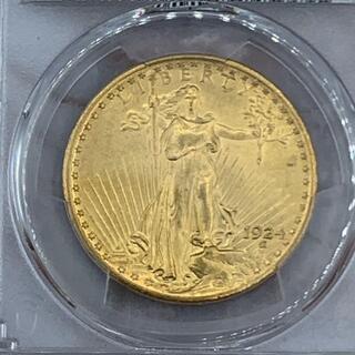 1924 アンティークコイン ダブルイーグル 20ドル PCGS MS65