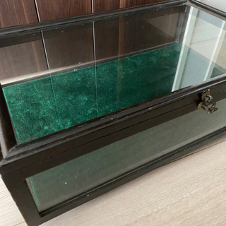 アンティーク  ガラス ケース