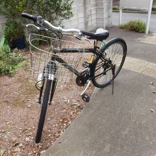 ミヤタ　自転車２７ｉｎ　カゴ付　お届けも可能