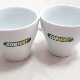 subwayペアマグカップ