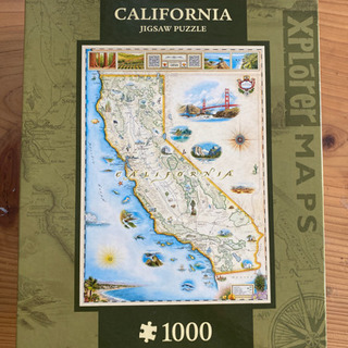 未開封　ジグソーパズル　1000ピース　カリフォルニア