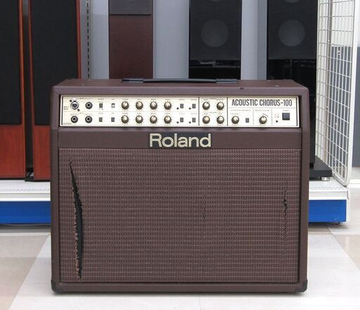 Roland ローランド AC-100U ギターアンプ AC-100U アコースティックコーラス100 アコギ/マイク/AUX 中古品