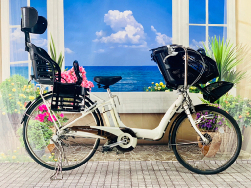 D16D電動自転車M42M ﾌﾞﾘｼﾞｽﾄﾝｱﾝｼﾞｪﾘｰﾉ 長生き8アンペア