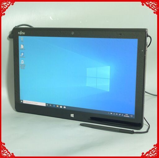 超高速SSD タブレット ノートパソコン Windows10 中古美品 フルHD 12.5型 富士通 Q704/H 第4世代Core i5 4GB 無線 Bluetooth Office
