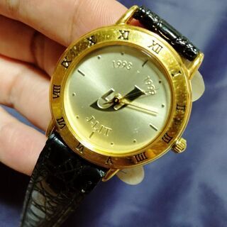 最終処分値下げJ-LIT 本革ベルト腕時計 ジャンク
