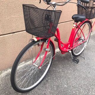 26インチ カゴ付き自転車　軽い‼