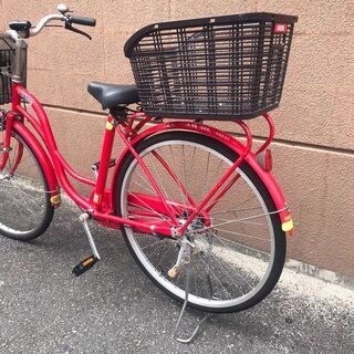 26インチ カゴ付き自転車　軽い‼