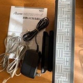 NECのADSLモデム　Aterm WD701CV（C）L中古品