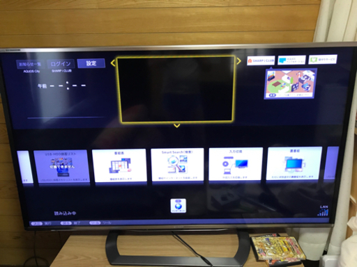 値下げ大型テレビSHARP AQUOSクアトロン 3D G G9 LC-60G9