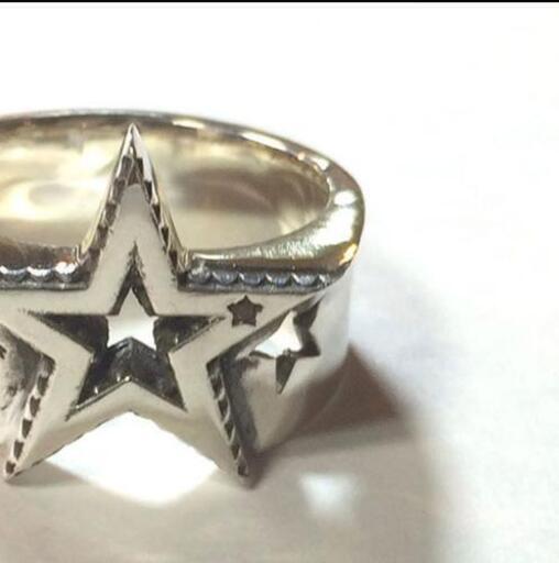 TMT / seal star ring (silver)　シルバーリング