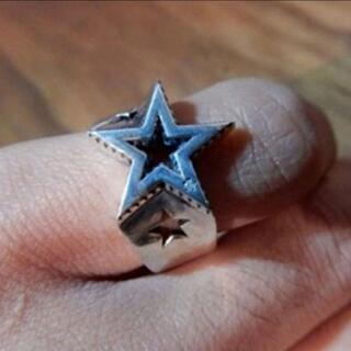 TMT / seal star ring (silver)　シルバーリング