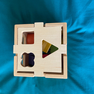木製キューブパズル 