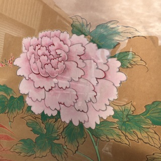 特大　襖　絵　銘有り　高さ181cm 横156cm　厚み３cm 特大 襖 絵 銘有り 高さ181cm 横156cm 厚み3cm